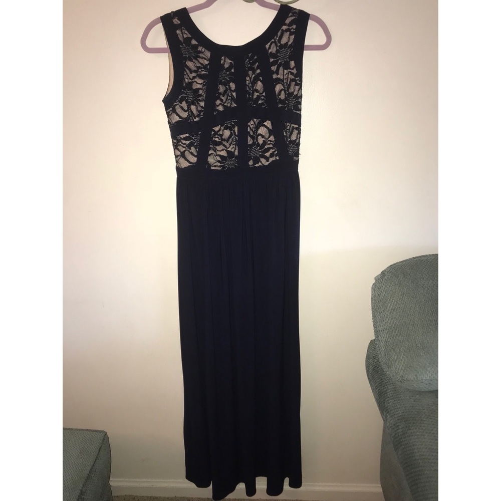 Dark Blue Long Dress